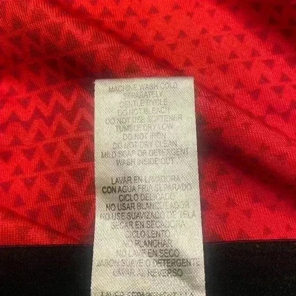 Texas Rangers Boys Spandex Leggings Pants size  Large 12-14 EUC in red pattern - Picture 3 of 8